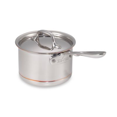 All-Clad Copper Core 2 Qt. Stainless Steel Covered Saucepan