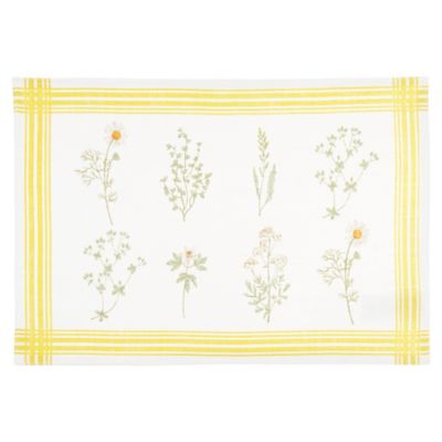 Bee & Willow Wildflower Border Placemat (Set Of 4) Multi