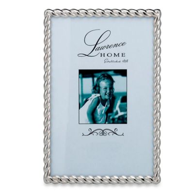 Lawrence Frames Metal Rope 4 X 6 Frame In Silver