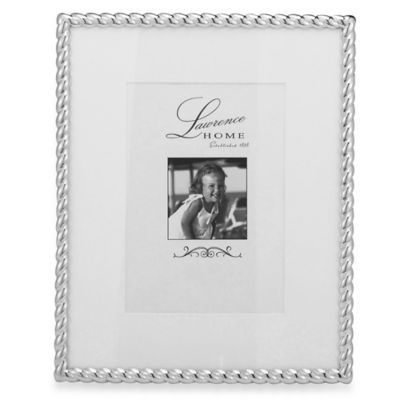 Lawrence Frames Metal Rope 8 X 10 Frame In Silver