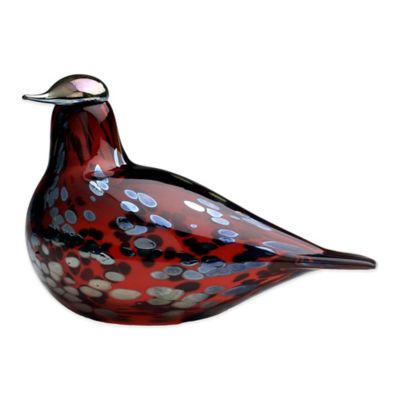 Iittala Toikka Birds Ruby Bird Red