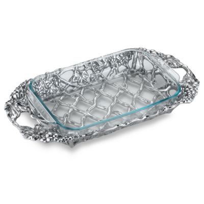 Arthur Court Designs Grape 3 Qt. Casserole Dish Aluminum