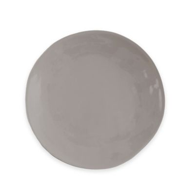 Artisanal Kitchen Supply Curve Salad Plate In Grey