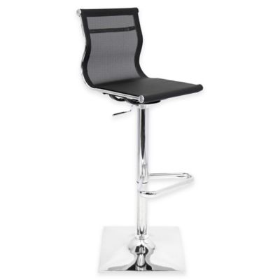 Lumisource Mirage Bar Stool In Black