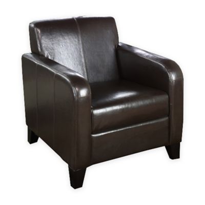Andy Brown Leather Club Chair