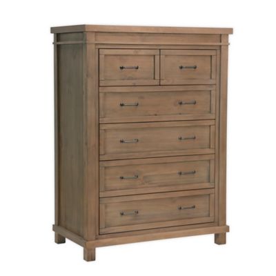 Baby Appleseed Rowan 6-Drawer Tall Dresser In Sandwash