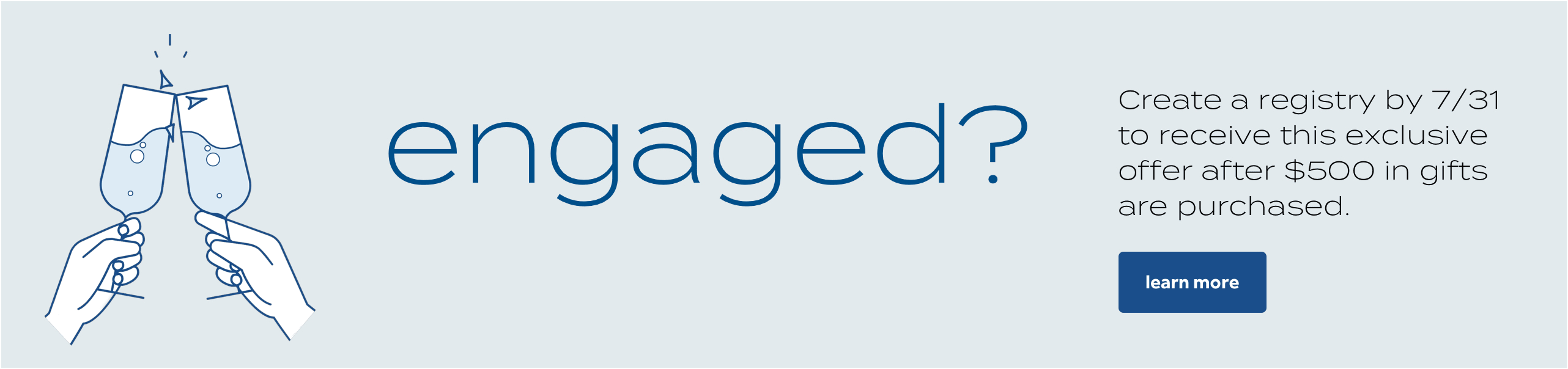 MyFunds Registry Promo Banner