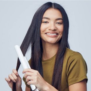 sleek, chic, smooth, and straight