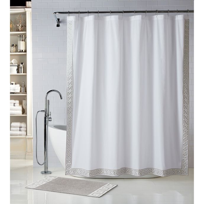 Wamsutta® Sheffield Shower Curtain in Peyote Bed Bath and Beyond Canada