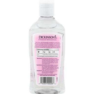 Dickinson's&reg; Enhanced Witch Hazel 16 oz. Alcohol-Free Hydrating Toner. View a larger version of this product image.