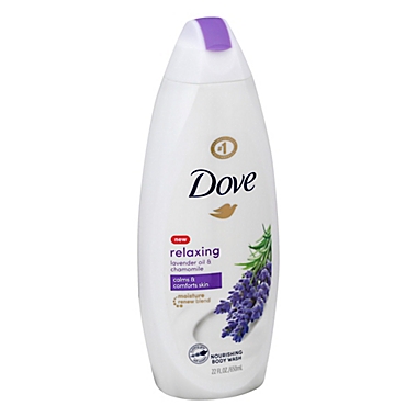 Dove&reg; 22 oz. Relaxing Lavender Oil &amp; Chamomile Nourishing Body Wash. View a larger version of this product image.