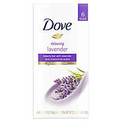 Dove&reg; 6-Pack Relaxing Lavender Beauty Bar Soap