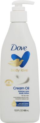 Dove&reg; Body Love 13.5 fl. oz. Intense Care Cream Oil