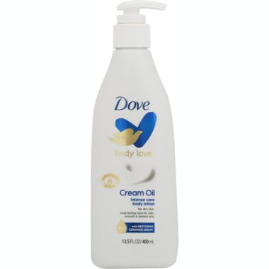 Dove&reg; Body Love 13.5 fl. oz. Intense Care Cream Oil. View a larger version of this product image.