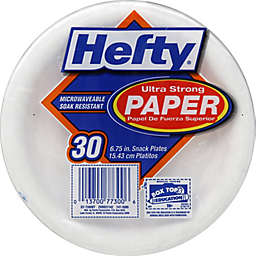 Hefty® 6.75-Inch Microwavable Paper Plates (Set of 30)