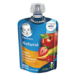 Gerber® 3.5 fl. oz. Smart Flow Toddler Pouches with Apple Mango Strawberry
