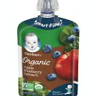 Alternate image 1 for Gerber&reg; Organics 2nd Foods 3.5 oz. Apple, Blueberry and Spinach Food Pouch