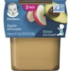 Alternate image 1 for Gerber&reg; 2nd Foods&reg; 2-Pack 4 oz. Apple Avocado