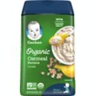 Alternate image 1 for Gerber&reg; 8 oz. Organic Oatmeal Banana Baby Cereal
