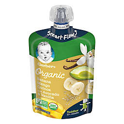 Gerber® 3.5 oz. Organic Banana, Mango, Quinona with Avocado and Vanilla Toddler Puree