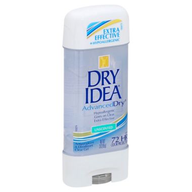 Dry Idea Advanced Antiperspirant and Deodorant Clear Gel in Unscented. View a larger version of this product image.