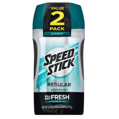 Speed Stick&reg; 2-Pack 3 oz. Aluminum Free Men's Deodorant in Regular. View a larger version of this product image.