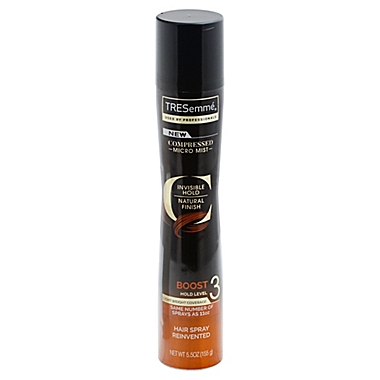 TRESemm&eacute;&reg; 3.5 oz. Compressed Micro Mist Boost Hold Level 3 Hair Spray. View a larger version of this product image.