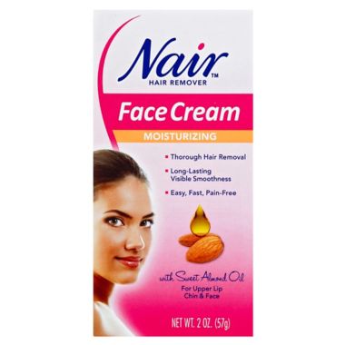 Nair&trade; 2 oz. Moisturizing Face Cream Hair Remover. View a larger version of this product image.