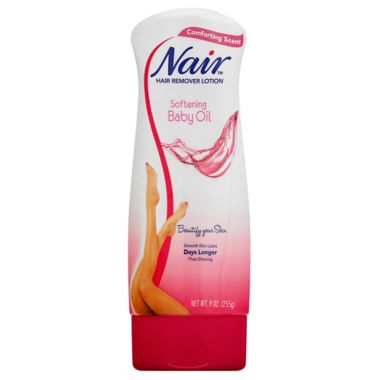 Nair&trade; 9 oz. Hair Remover Lotion with Softening Baby Oil. View a larger version of this product image.