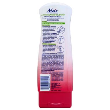 Nair&trade; 9 oz. Hair Remover Lotion with Soothing Aloe &amp; Lanolin. View a larger version of this product image.