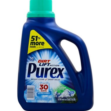 Purex&reg; Dirt Lift Action&reg; 75 fl. oz. Liquid Laundry Detergent in Mountain Breeze&reg;. View a larger version of this product image.