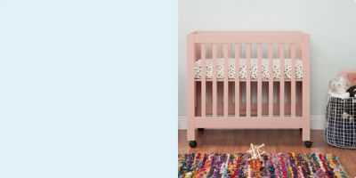 babyletto mini crib skirt