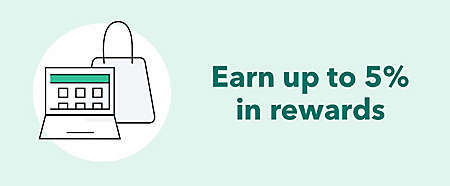 Earn up to 5% in rewards