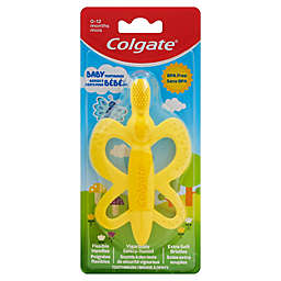 Colgate® Butterfly Baby Toothbrush and Teether in Yellow