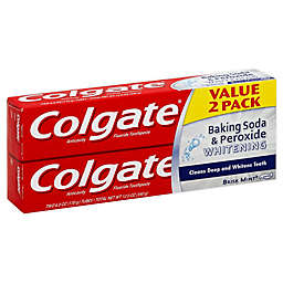 Colgate® 6 oz. Value 2-Pack Baking Soda and Peroxide Whitening Toothpaste in Brisk Mint®