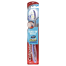 Colgate® 360°® Total® Advanced Floss-Tip® Bristles Soft Toothbrush