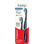 Colgate&reg; Keep Deep Clean Manual Toothbrush Starter Kit in Navy