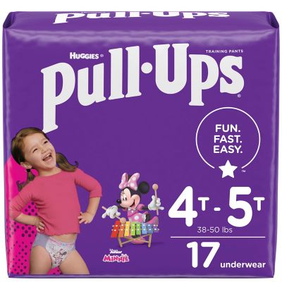 Huggies&reg; Size 4T-5T 17-Count Girls&#39; Minnie Mouse Disposable Pull-Ups Training Pants