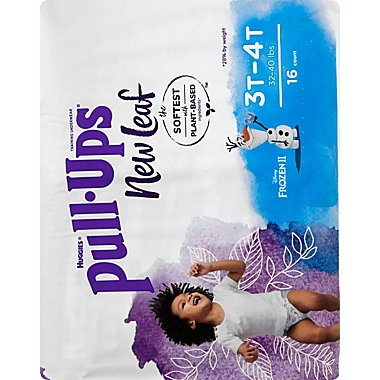 Huggies&reg; Pull Ups&reg; New Leaf Size 3T-4T 16-Count Boys&#39; Potty Training Pants. View a larger version of this product image.