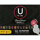 Alternate image 1 for U by Kotex&reg; CleanWear&reg; 16-Count Regular Pads with Wings