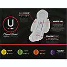 Alternate image 3 for U by Kotex&reg; CleanWear&reg; 16-Count Regular Pads with Wings