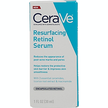 CeraVe&reg; 1 oz. Resurfacing Retinol Serum. View a larger version of this product image.