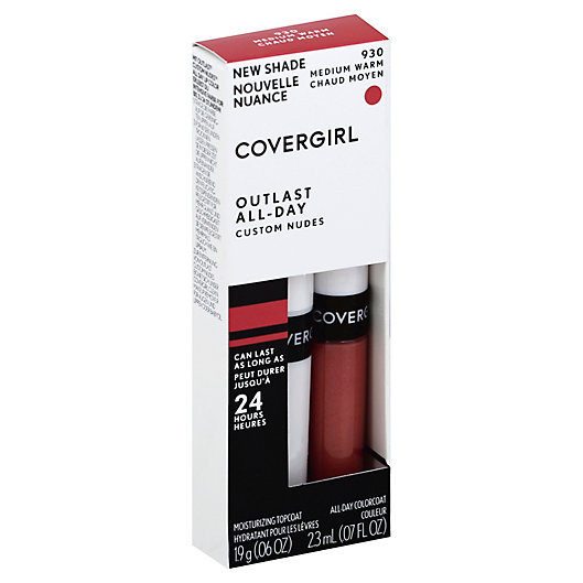 Alternate image 1 for COVERGIRL® Outlast All-Day Custom Nudes Lip Color in Medium Warm