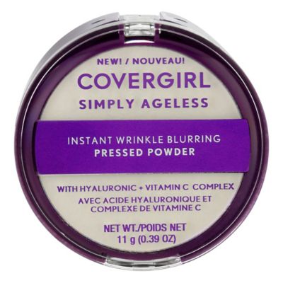 COVERGIRL Simply Ageless Instant Wrinkle Blurring Pressed Powder - 100 Translucent - 0.39oz