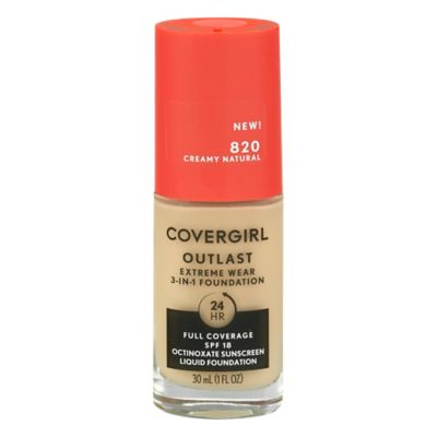 COVERGIRL&reg; Outlast 1 fl. oz. Extreme Wear Full Coverage Liquid Foundation in Creamy Natural