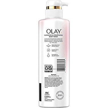 Olay&reg; 17.9 oz. Cleansing &amp; Renewing Nighttime Body Wash with Retinol. View a larger version of this product image.