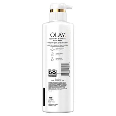 Olay Cleansing & Firming 17.9 fl. oz. Body Wash with Vitamin B3 and Collagen. View a larger version of this product image.