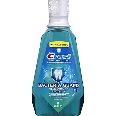 Crest&reg; 33.8 ox. Pro-Health Gum &amp; Bacteria Guard Mouthwash in Mint. View a larger version of this product image.