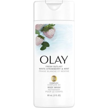 Olay&reg; Fresh Outlast 3 fl. oz. Body Wash in Cooling White Strawberry and Mint. View a larger version of this product image.