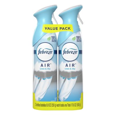 Febreze&reg;2-Pack Odor-Eliminating Air Freshener Spray in Linen And Sky